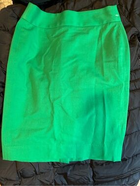 Banana Republic Green Pencil Skirt Petite 00